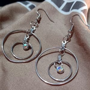 💐Hand-Crafted Dangling Hoop Earrings💐